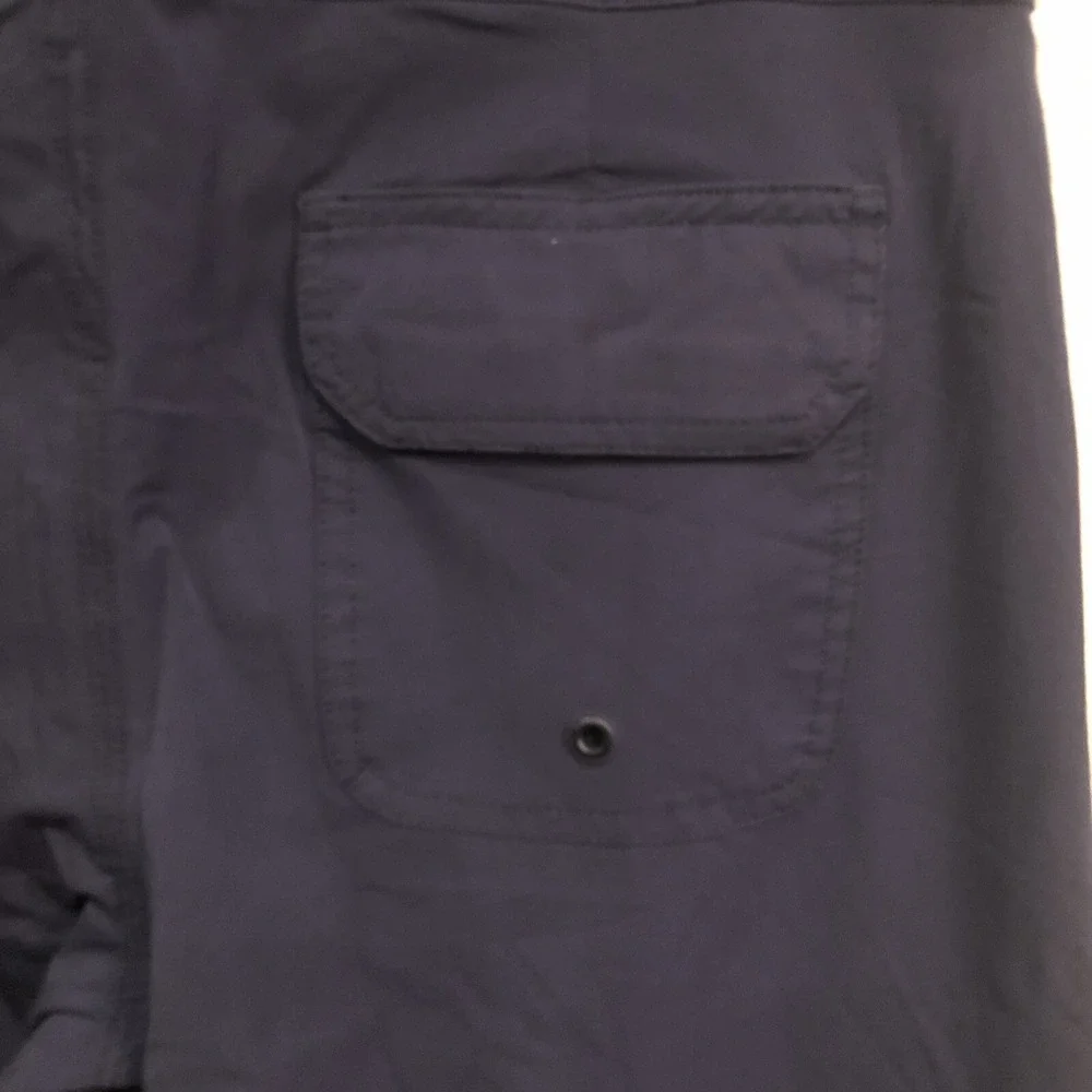 Laird Pants Mens 32 Drawstring Hiking Stretch Performance Commuter Pants Navy